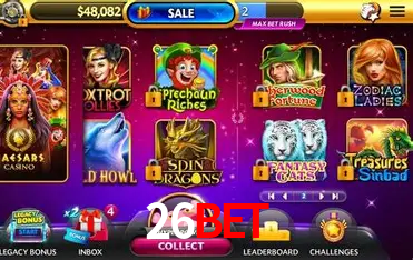Descubra o Mundo do Cassino Online com 26bet